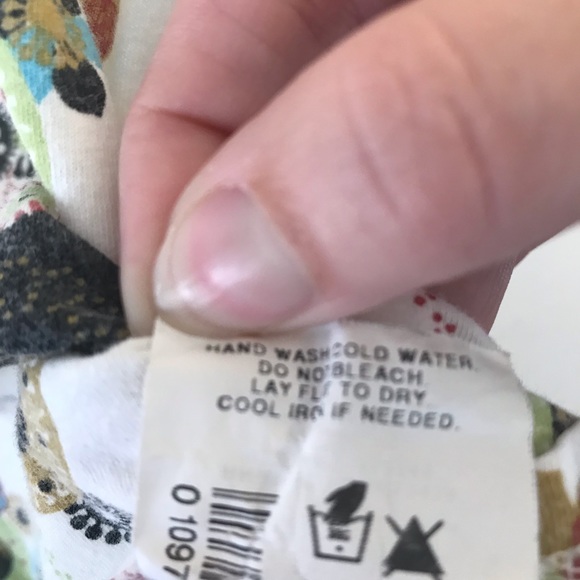 Motherhood Maternity Print Shirt Size Large - Picture 5 of 6